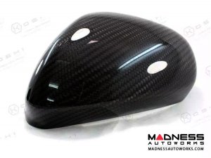 Maserati GranTurismo Cabrio Mirror Cover Kit - Carbon Fiber